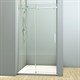 VECONI Vianno Душевая дверь раздвижная профиль - хром / стекло - прозрачное, ширина 120 см - фото 217850