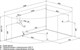 AQUANET Capri Ванна акриловая асимметричная встраиваемая / пристенная размер 160x100 см с каркасом R, белый - фото 218735