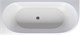 AQUANET Family Ванна акриловая асимметричная пристенная размер 180x80 см, белый - фото 218830
