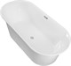 AQUANET Family Ванна акриловая овальная отдельностоящая / пристенная размер 170x80 см, белый - фото 218881