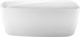 AQUANET Family Ванна акриловая асимметричная отдельностоящая / пристенная размер 170x80 см, белый - фото 218922