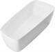 AQUANET Family Ванна акриловая асимметричная отдельностоящая / пристенная размер 170x80 см, белый - фото 218926