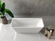 AQUANET Family Ванна акриловая асимметричная отдельностоящая / пристенная размер 170x75 см, белый - фото 219597