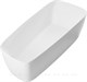 AQUANET Family Ванна акриловая асимметричная отдельностоящая / пристенная размер 170x80 см, белый - фото 219613