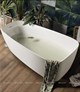 AQUANET Family Ванна акриловая асимметричная отдельностоящая / пристенная размер 170x80 см, белый - фото 219615