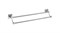 FIXSEN Metra Полотенцедержатель трубчатый двойной, ширина 62 см, цвет хром - фото 21987
