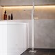 DAMIXA Gala Смеситель для ванны и душа, отдельностоящий, с ручным душем и шлангом, хром - фото 221711