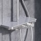 DAMIXA Apollo Душевая система с ванно-душевым ТМС смесителем-полкой, хром - фото 221866