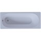 AQUATEK Оберон Ванна пристенная прямоугольная без гидромассажа с фронтальной панелью с каркасом (разборный) со слив-переливом (слева) размер 160x70 см, белый - фото 223081