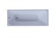 AQUATEK Мия Ванна пристенная прямоугольная  размер 170x80 см, белый - фото 223166
