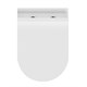 CERSANIT Подвесной унитаз безбодковый с сиденьем микролифт, белый - фото 224078