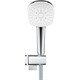 GROHE Tempesta Cube 110 Душевой набор 3 режима струи, настенный держатель, шланг 1750 мм, 8,4 л/мин, хром - фото 224308