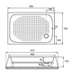 RGW Acryl Душевой поддон прямоугольный размер 700x900 см, цвет белый 16180279-21 - фото 224624