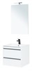 AQUANET Мебель для ванной подвесная Lino 60 белый матовый - фото 225132
