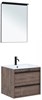 AQUANET Мебель для ванной подвесная Lino 60 Дуб Веллингтон - фото 225137