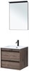 AQUANET Мебель для ванной подвесная Lino 60 Дуб Веллингтон - фото 225143