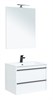 AQUANET Мебель для ванной подвесная Lino 70 белый матовый - фото 225146