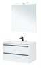 AQUANET Мебель для ванной подвесная Lino 90 белый матовый - фото 225183