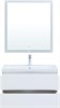 AQUANET Мебель для ванной подвесная Беркли 80 белый глянец (2 ящика) - фото 225898
