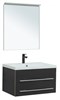AQUANET Мебель для ванной подвесная Верона 75 New черный матовый - фото 226075
