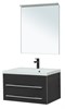 AQUANET Мебель для ванной подвесная Верона 75 New черный матовый - фото 226079