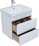 AQUANET Мебель для ванной подвесная София 60 белый глянец (2 ящика) - фото 226239