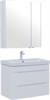 AQUANET Мебель для ванной подвесная София 80 белый глянец (2 ящика) - фото 226242