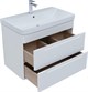 AQUANET Мебель для ванной подвесная София 80 белый глянец (2 ящика) - фото 226248