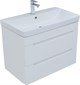 AQUANET Мебель для ванной подвесная София 80 белый глянец (2 ящика) - фото 226249