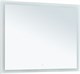 AQUANET Зеркало Гласс 100 белый LED - фото 226462