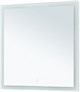 AQUANET Зеркало Гласс 80 белый LED - фото 226485
