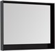 AQUANET Зеркало Милан 100 LED черный глянец - фото 226528