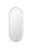 AQUANET Зеркало Монте 45 белый матовый - фото 226548