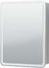 AQUANET Зеркальный шкаф Оптима 60 с LED подсветкой - фото 226844