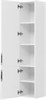 AQUANET Шкаф-Пенал подвесной Алвита 35 L белый - фото 227119