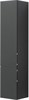 AQUANET Шкаф-Пенал подвесной Алвита 35 L серый антрацит - фото 227122