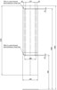 AQUANET Шкаф-Пенал подвесной Алвита 35 L серый антрацит - фото 227124