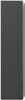 AQUANET Шкаф-Пенал подвесной Алвита 35 L серый антрацит - фото 227126