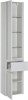 AQUANET Шкаф-Пенал подвесной / напольный Латина 35 L белый - фото 227245