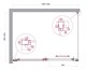 BELBAGNO Luce Душевой уголок прямоугольный размер 130x100 см профиль - хром / стекло - прозрачное, двери раздвижные, стекло 6 мм LUCE-AH-1-130/100-C-Cr - фото 228413