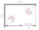 BELBAGNO Luce Душевой уголок прямоугольный размер 140x100 см профиль - хром / стекло - прозрачное, двери раздвижные, стекло 6 мм LUCE-AH-1-140/100-C-Cr - фото 228416