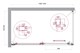 BELBAGNO Luce Душевой уголок прямоугольный размер 140x80 см профиль - хром / стекло - прозрачное, двери раздвижные, стекло 6 мм LUCE-AH-1-140/80-C-Cr - фото 228417