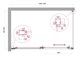 BELBAGNO Luce Душевой уголок прямоугольный размер 140x90 см профиль - хром / стекло - прозрачное, двери раздвижные, стекло 6 мм LUCE-AH-1-140/90-C-Cr - фото 228418