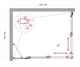 BELBAGNO Luce Душевой уголок прямоугольный размер 125x100 см профиль - хром / стекло - прозрачное, двери раздвижные, стекло 6 мм LUCE-AH-21-125/100-C-Cr - фото 228434