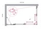 BELBAGNO Luce Душевой уголок прямоугольный размер 125x80 см профиль - хром / стекло - прозрачное, двери раздвижные, стекло 6 мм LUCE-AH-21-125/80-C-Cr - фото 228435