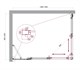 BELBAGNO Luce Душевой уголок прямоугольный размер 130x100 см профиль - хром / стекло - прозрачное, двери раздвижные, стекло 6 мм LUCE-AH-21-130/100-C-Cr - фото 228436