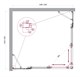 BELBAGNO Luce Душевой уголок прямоугольный размер 130x125 см профиль - хром / стекло - прозрачное, двери раздвижные, стекло 6 мм LUCE-AH-22-130/125-C-Cr - фото 228459