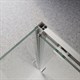 BELBAGNO Luce Душевой уголок прямоугольный размер 130x100 см профиль - хром / стекло - прозрачное, двери раздвижные, стекло 6 мм LUCE-AH-1-130/100-C-Cr - фото 228634