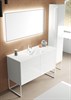 SANVIT ЛИРА Тумба под раковину напольная для ванной комнаты, 4 выдвижных ящика с открытием Push-To-Open (раковина r9120d)( можно с рамой rtl120w и rtl120bl) - фото 233672