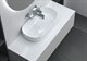 SANVIT  Рольф 1 Тумба под раковину подвесная для ванной комнаты, 1 выдвижной ящик, 3D фасады  с  механизмом плавного закрывания Push to open (  Столешница -120 Ханекс S-008 и накладная раковина 281A) - фото 233848